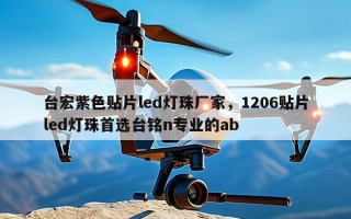 台宏紫色贴片led灯珠厂家，1206贴片led灯珠首选台铭n专业的ab