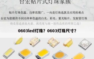 0603led灯珠？0603灯珠尺寸？