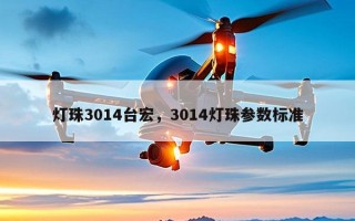 灯珠3014台宏，3014灯珠参数标准