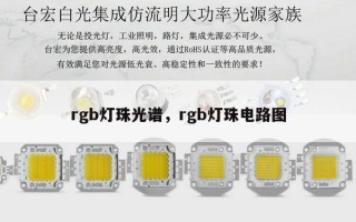 rgb灯珠光谱，rgb灯珠电路图