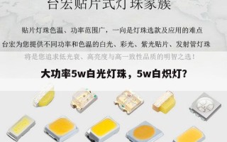 大功率5w白光灯珠，5w白炽灯？