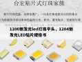 1206侧发光led灯珠平头，1204侧发光LED贴片规格书
