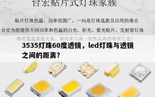3535灯珠60度透镜，led灯珠与透镜之间的距离？