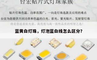 蓝黄白灯珠，灯泡蓝白线怎么区分？