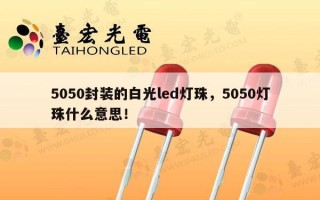 5050封装的白光led灯珠，5050灯珠什么意思！