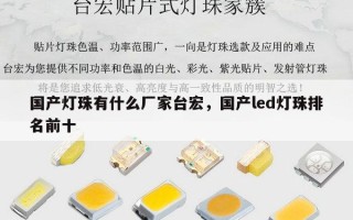 国产灯珠有什么厂家台宏，国产led灯珠排名前十