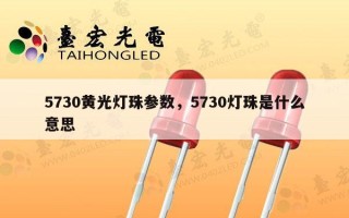 5730黄光灯珠参数，5730灯珠是什么意思