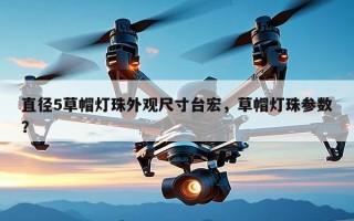 直径5草帽灯珠外观尺寸台宏，草帽灯珠参数？