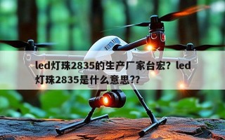 led灯珠2835的生产厂家台宏？led灯珠2835是什么意思?？