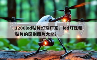 1206led贴片灯珠厂家，led灯珠和贴片的区别图片大全？