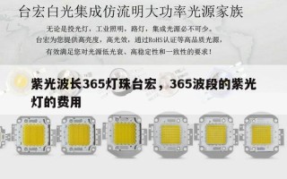 紫光波长365灯珠台宏，365波段的紫光灯的费用