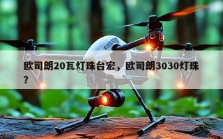 欧司朗20瓦灯珠台宏，欧司朗3030灯珠？