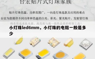 小灯珠led6mm，小灯珠的电阻一般是多少