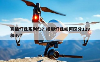 直插灯珠系列f3？插脚灯珠如何区分12v和3v？