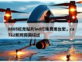 0805红光贴片led灯珠费用台宏，ca722航班回国经过