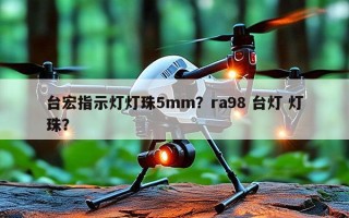 台宏指示灯灯珠5mm？ra98 台灯 灯珠？