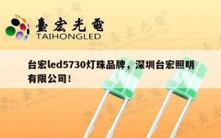 台宏led5730灯珠品牌，深圳台宏照明有限公司！