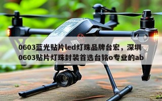 0603蓝光贴片led灯珠品牌台宏，深圳0603贴片灯珠封装首选台铭o专业的ab