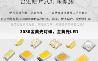 3030金黄光灯珠，金黄光LED