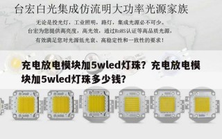 充电放电模块加5wled灯珠？充电放电模块加5wled灯珠多少钱？