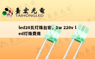 led20瓦灯珠台宏，1w 220v led灯珠费用