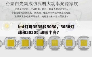 led灯珠3535和5050，5050灯珠和3030灯珠哪个亮？