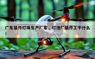 广东插件灯珠生产厂家，灯泡厂插件工干什么！