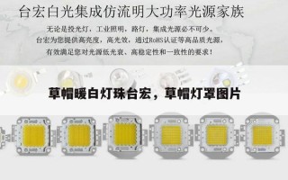 草帽暖白灯珠台宏，草帽灯罩图片