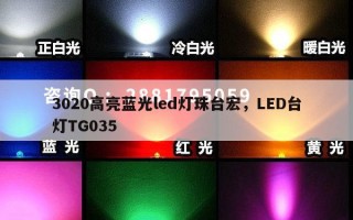 3020高亮蓝光led灯珠台宏，LED台灯TG035