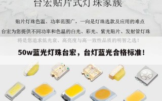 50w蓝光灯珠台宏，台灯蓝光合格标准！