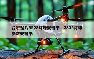 台宏贴片3528灯珠规格书，2835灯珠参数规格书