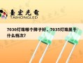 7030灯珠哪个牌子好，7035灯珠属于什么档次？