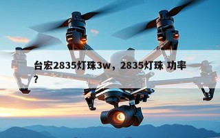 台宏2835灯珠3w，2835灯珠 功率？
