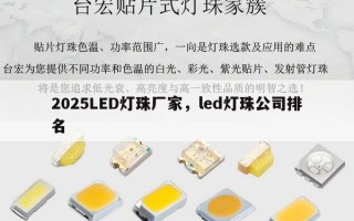 2025LED灯珠厂家，led灯珠公司排名