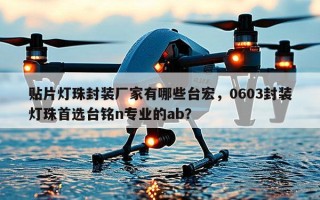 贴片灯珠封装厂家有哪些台宏，0603封装灯珠首选台铭n专业的ab？