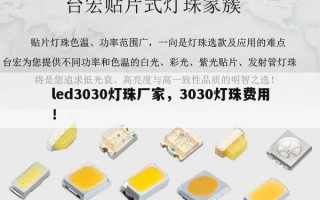 led3030灯珠厂家，3030灯珠费用！