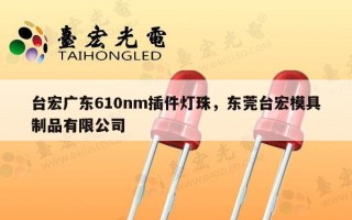 台宏广东610nm插件灯珠，东莞台宏模具制品有限公司