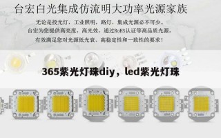365紫光灯珠diy，led紫光灯珠