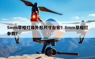 5mm草帽灯珠外形尺寸台宏？8mm草帽灯参数？