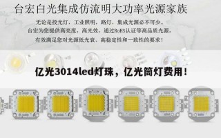 亿光3014led灯珠，亿光筒灯费用！