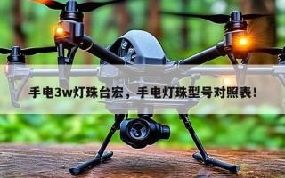 手电3w灯珠台宏，手电灯珠型号对照表！