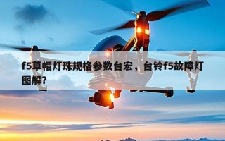 f5草帽灯珠规格参数台宏，台铃f5故障灯图解？