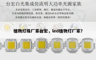 植物灯珠厂家台宏，led植物灯厂家？
