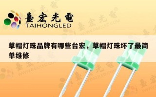 草帽灯珠品牌有哪些台宏，草帽灯珠坏了最简单维修