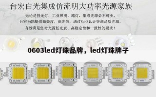 0603led灯珠品牌，led灯珠牌子