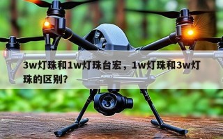 3w灯珠和1w灯珠台宏，1w灯珠和3w灯珠的区别？