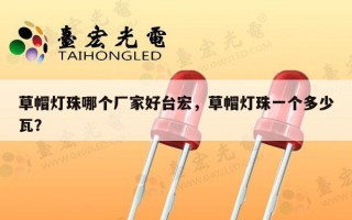 草帽灯珠哪个厂家好台宏，草帽灯珠一个多少瓦？