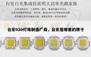 台宏020灯珠制造厂商，台宏是哪里的牌子