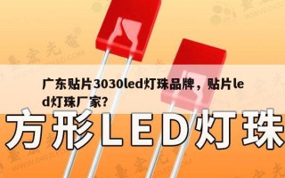 广东贴片3030led灯珠品牌，贴片led灯珠厂家？