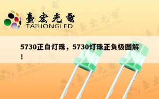 5730正白灯珠，5730灯珠正负极图解！